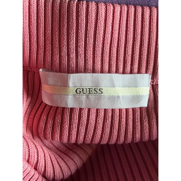 GUESS Marlene Sweater & Yvette Ribbed Faded Rose Set size XS - Picture 14 of 15